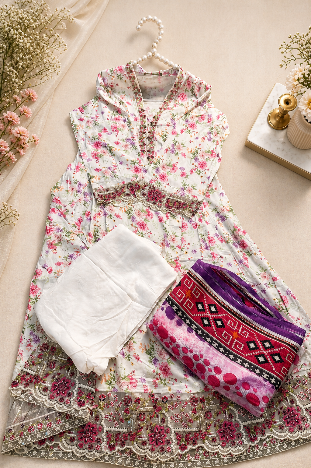 Linen Frock Suit