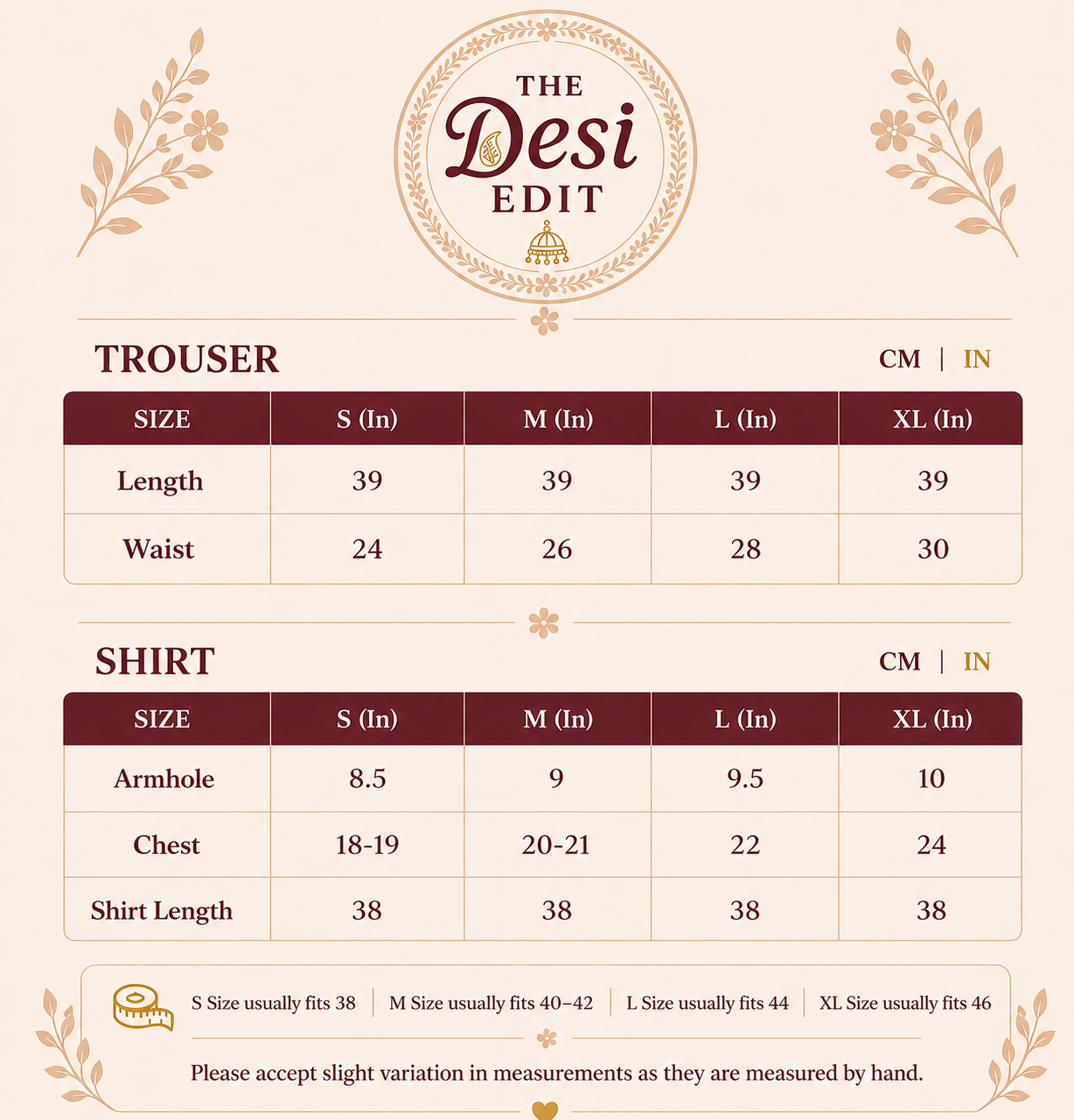 Embroidered Chiffon Suit with Palazzo