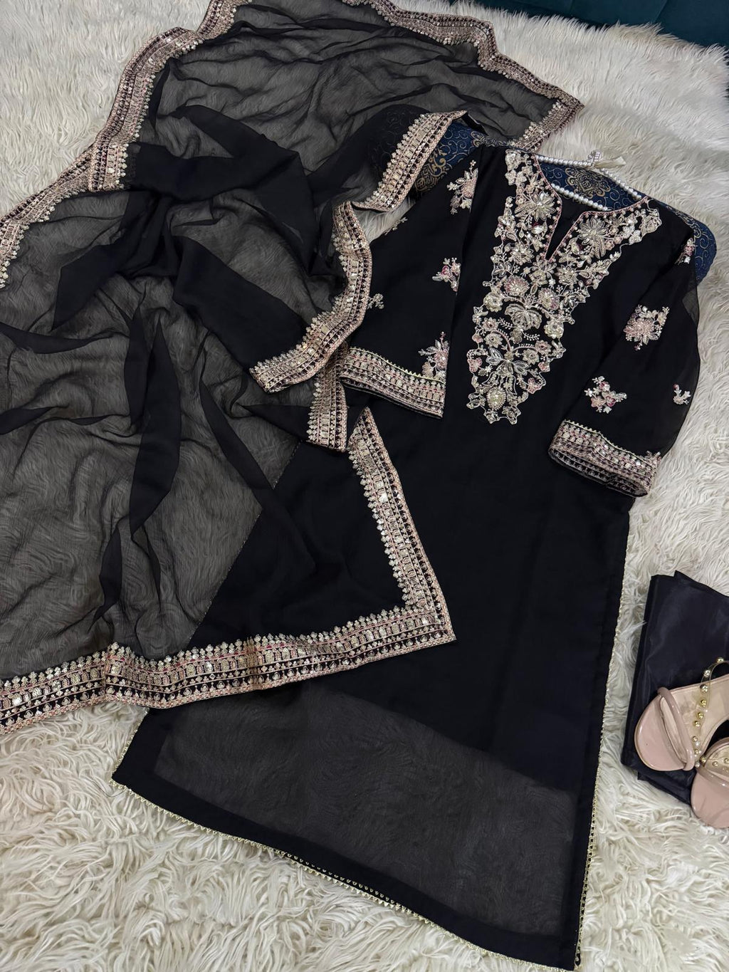 Chiffon Suit