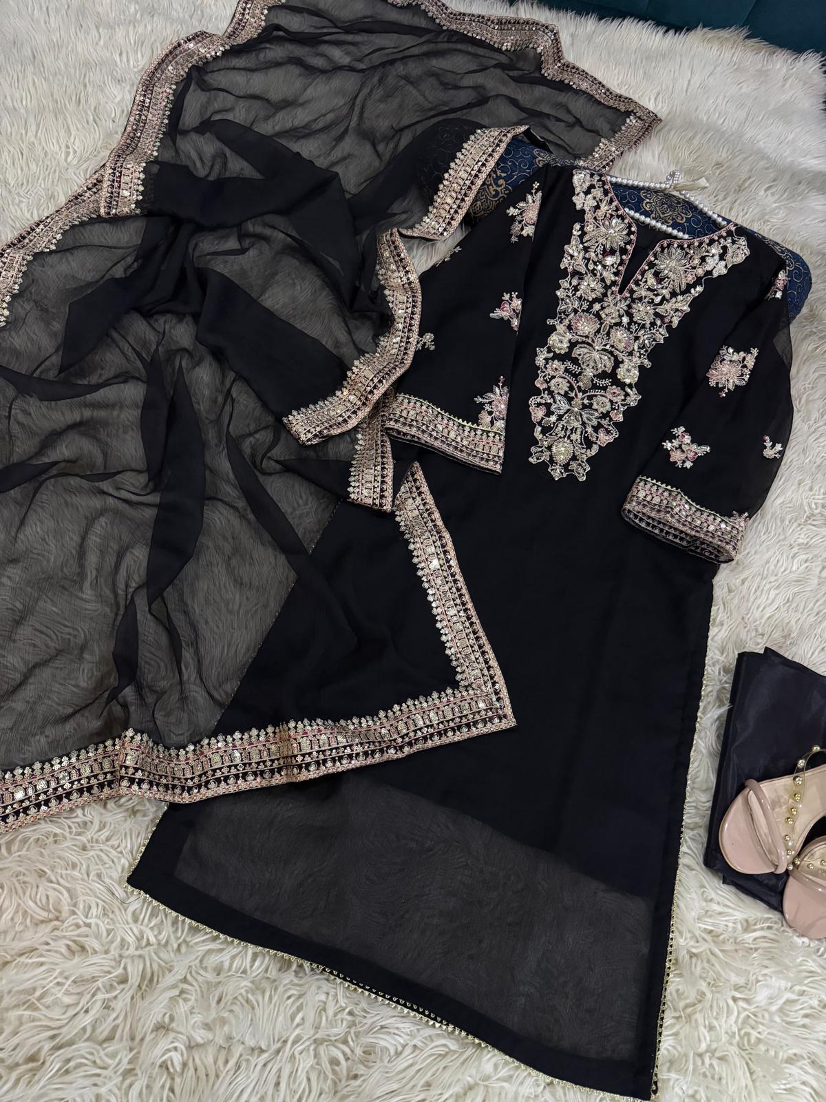 Chiffon Suit