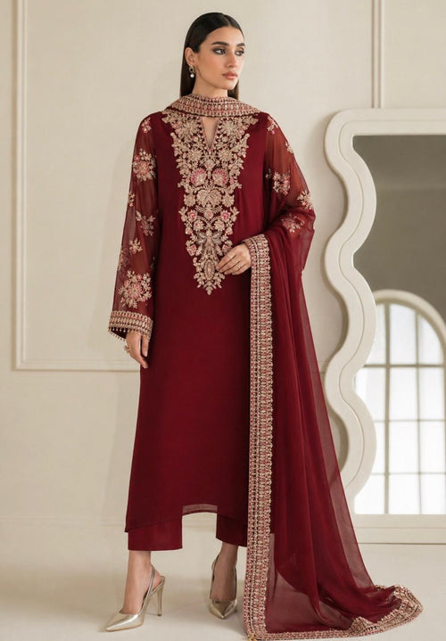 Chiffon Suit