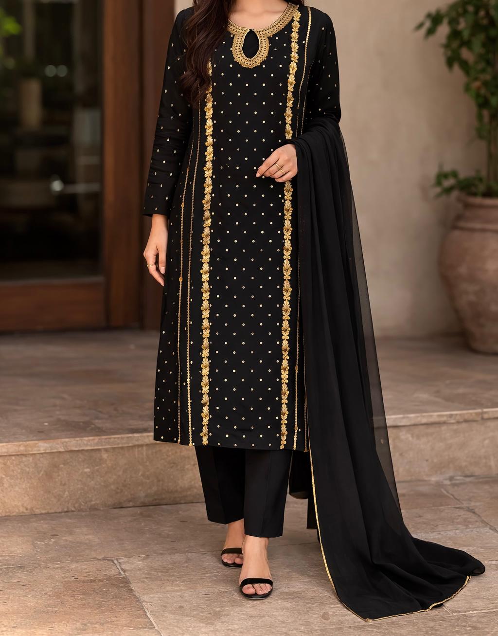 Chiffon Suit