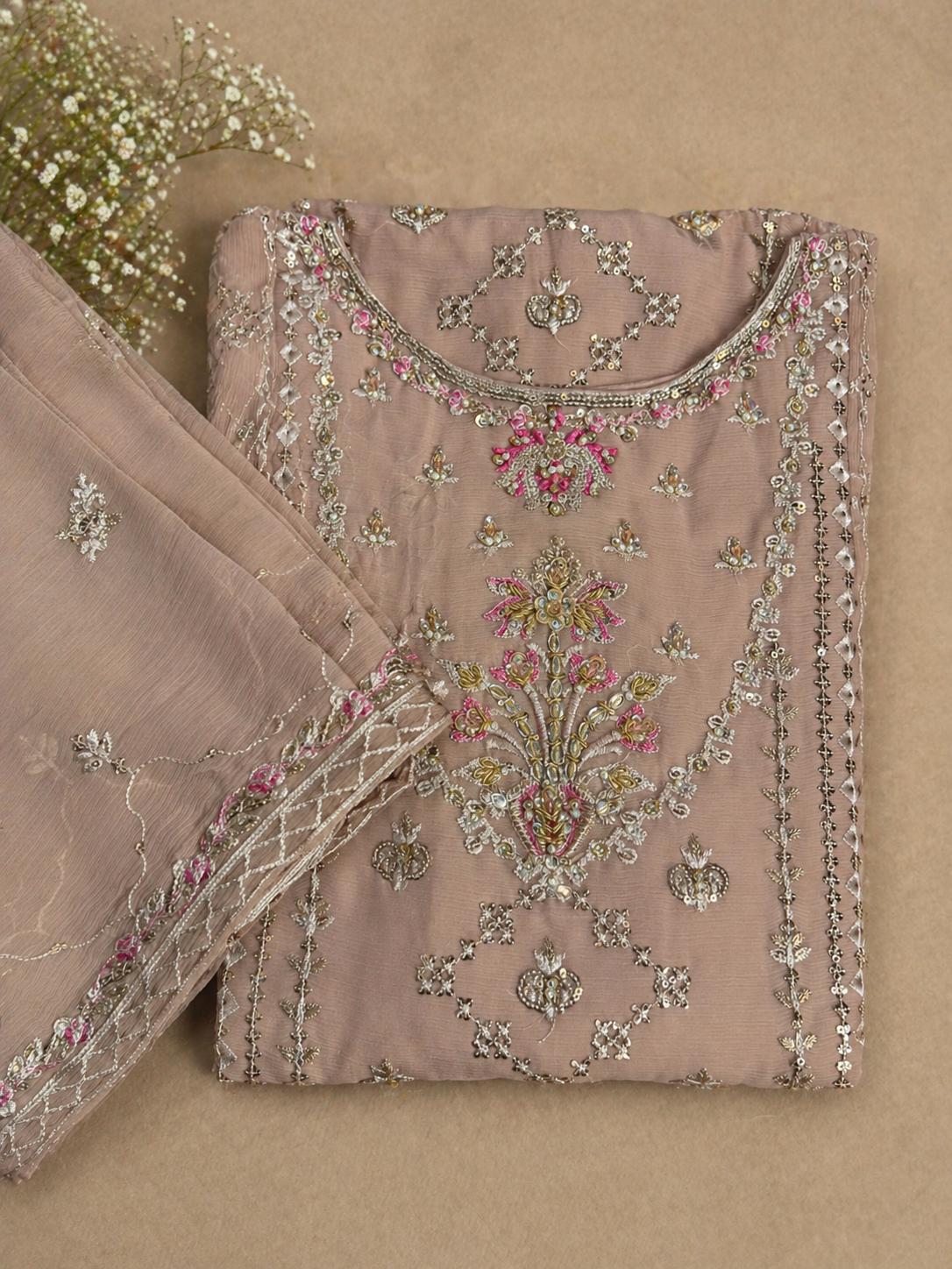 Chiffon Suit