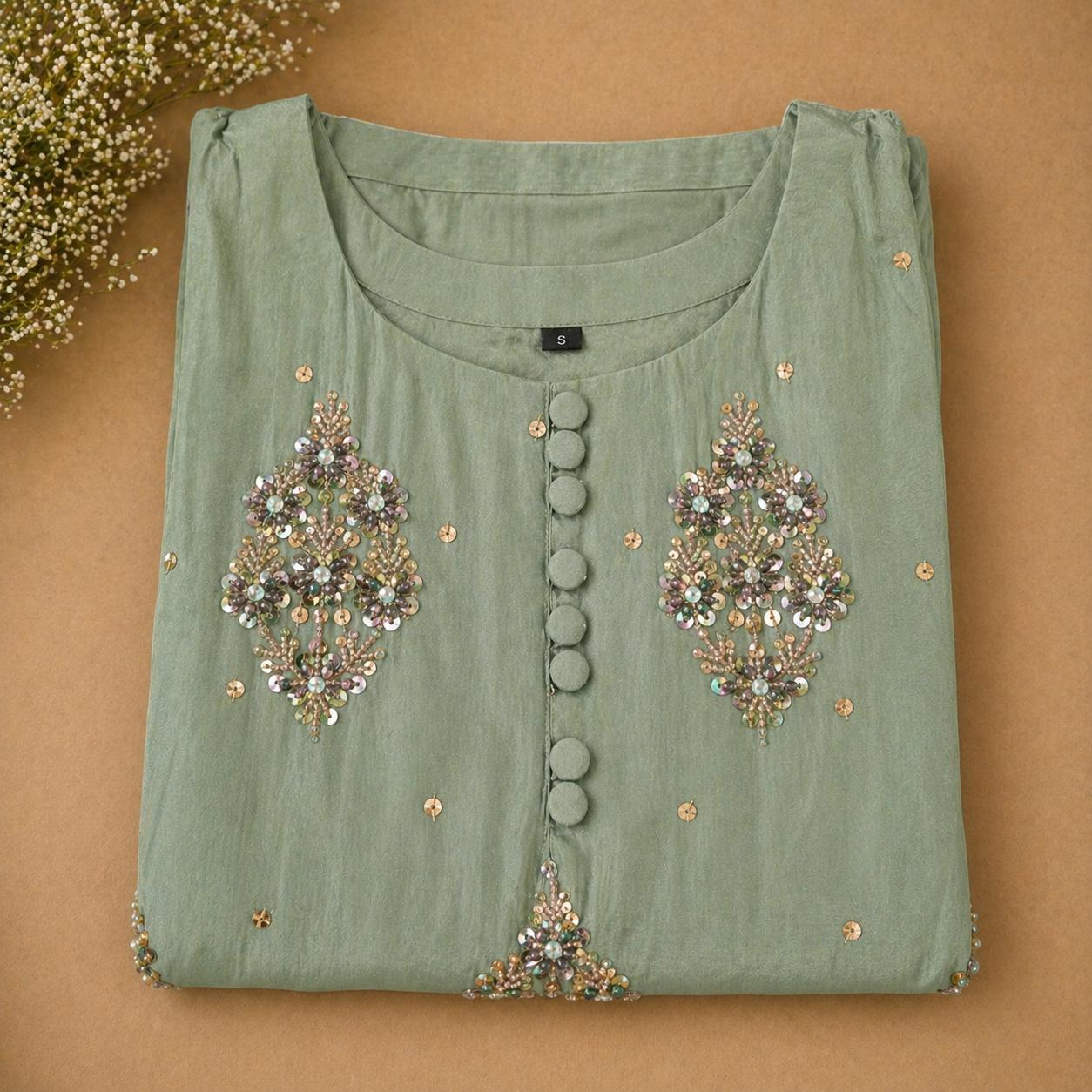 Embellished Handwork Muse Inspired Suit