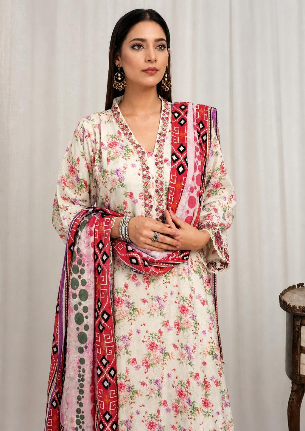 Linen Frock Suit