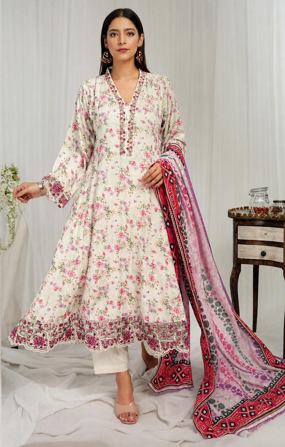 Linen Frock Suit
