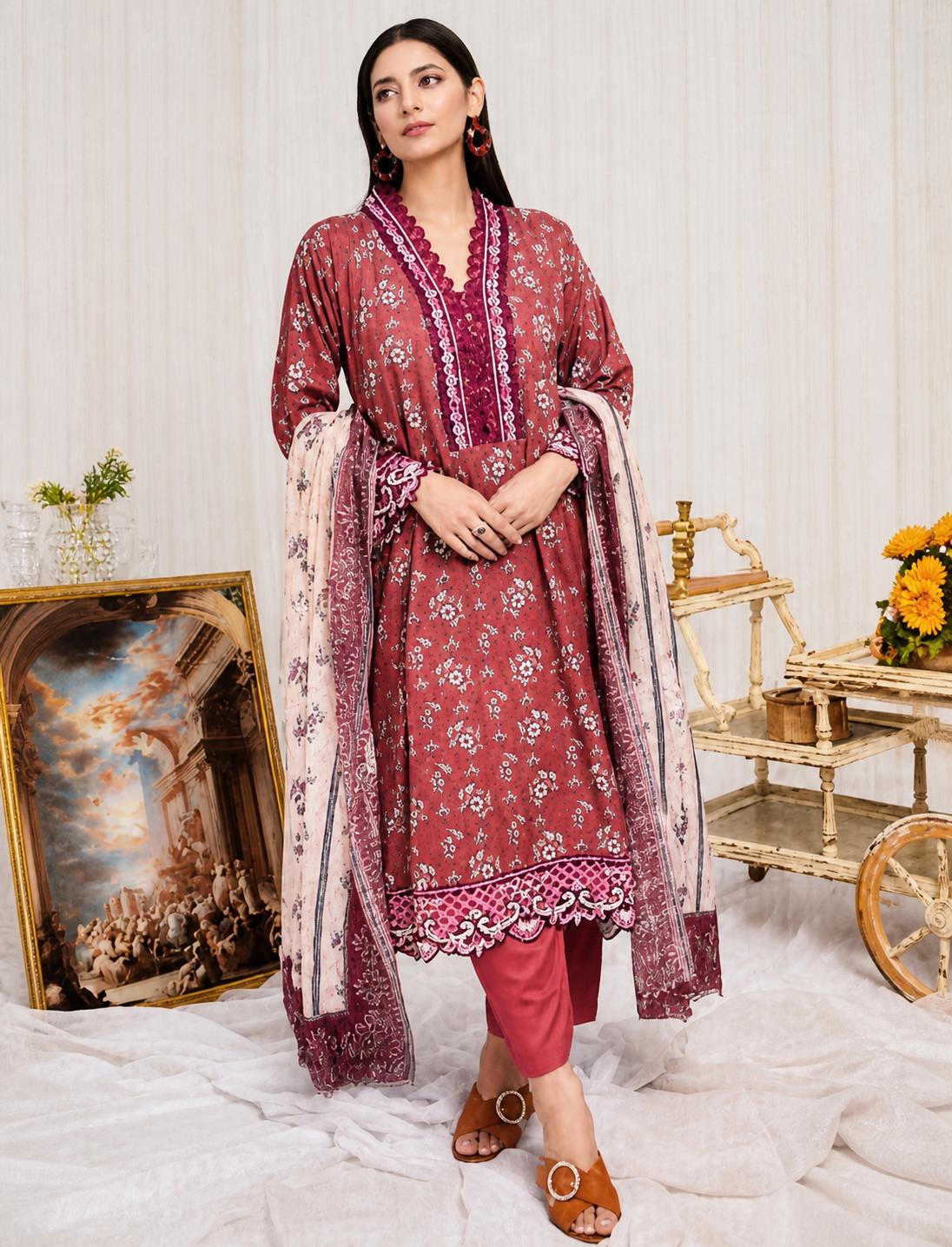 Linen Frock Suit