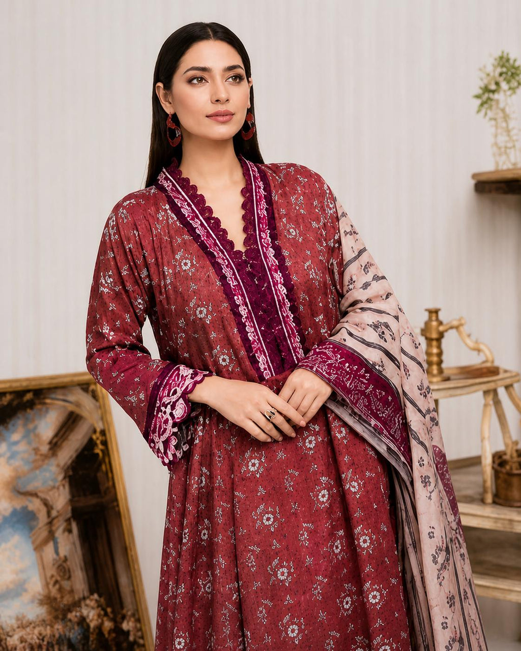 Linen Frock Suit