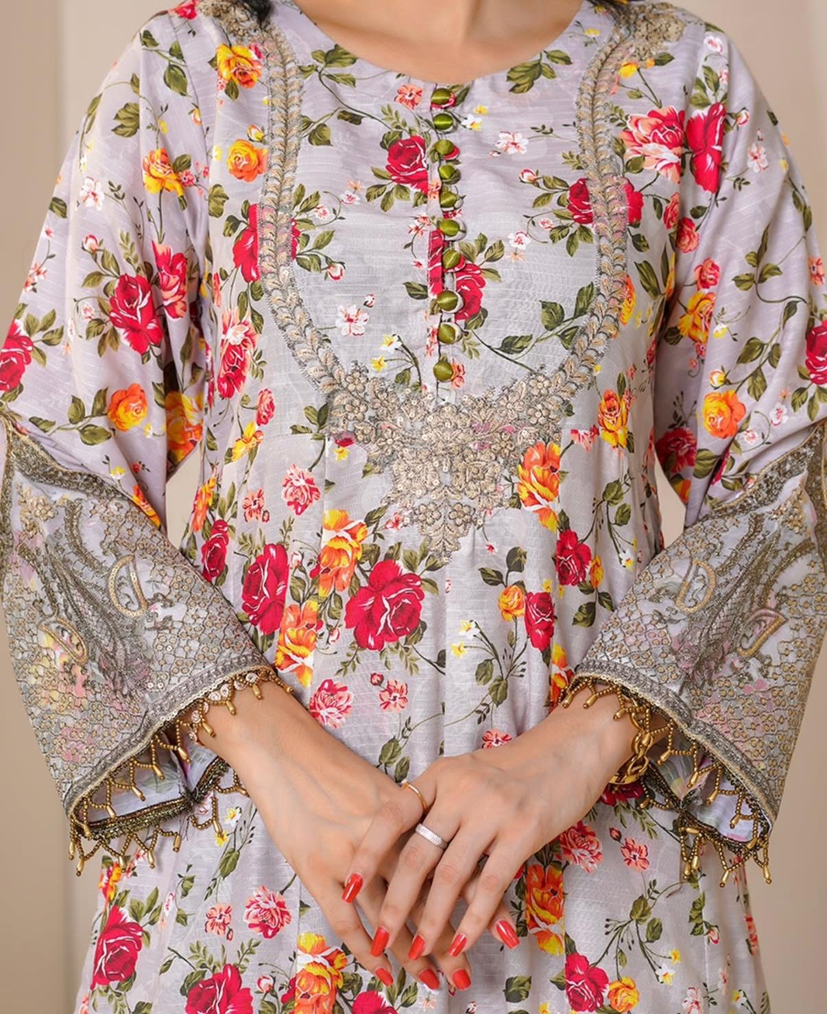 Lawn Frock Suit