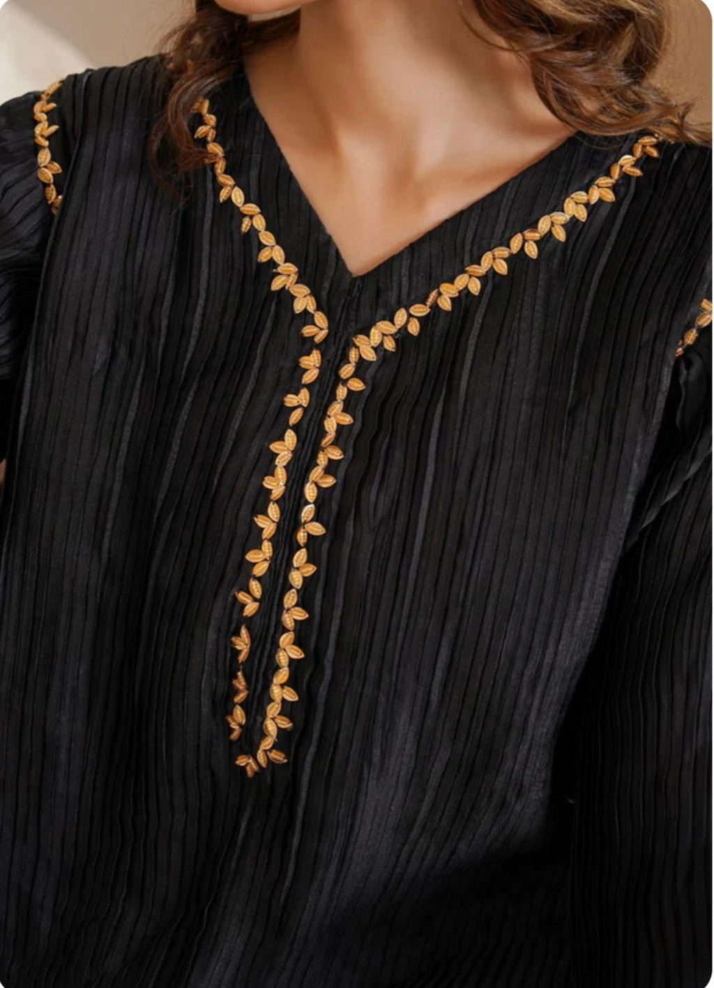 Crushed Silk Suit