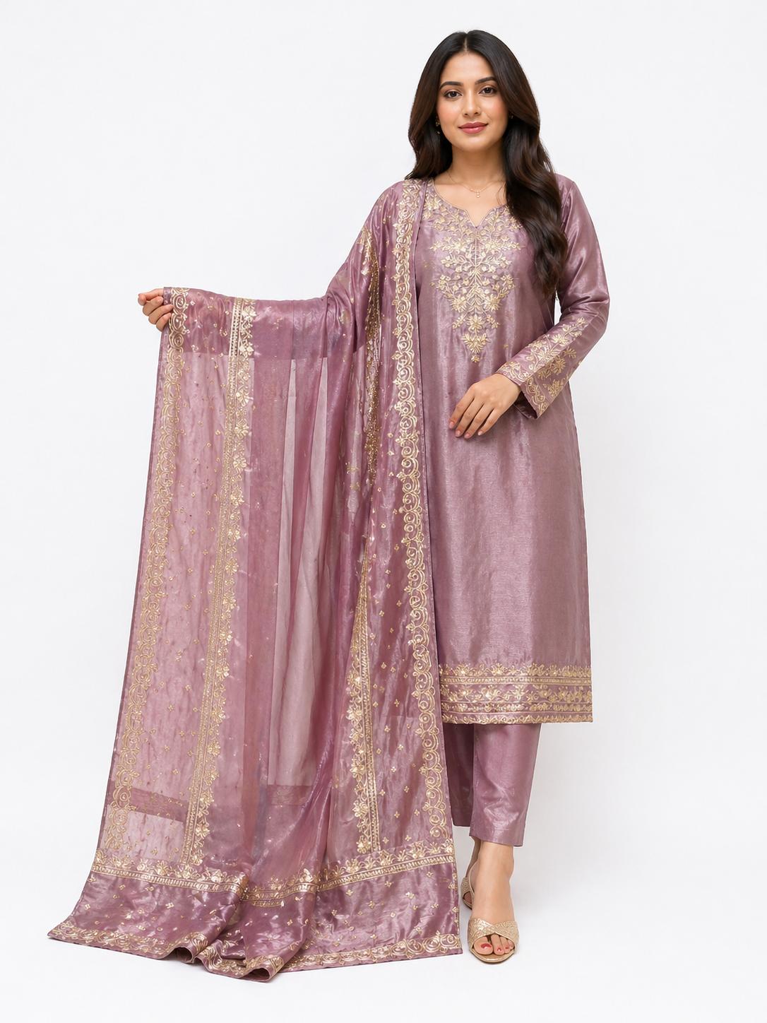Sheesha Silk Suit