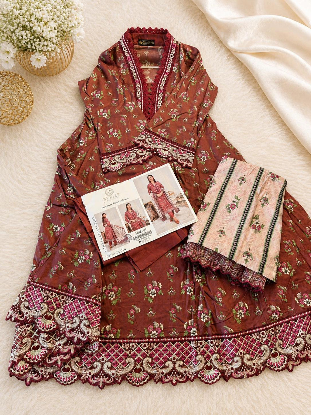 Linen Frock Suit