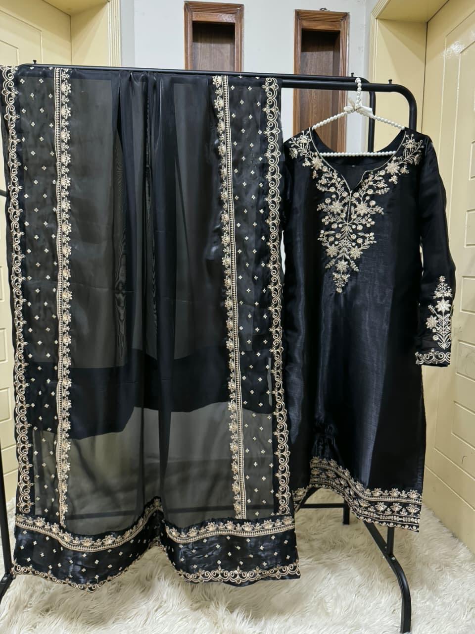 Sheesha Silk Suit