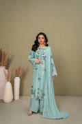 Embroidered Chiffon Set